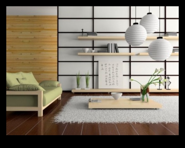 Cum să obții un decor japonez modern pentru camera de zi pentru Zen Serenity folosind Idei de decor?