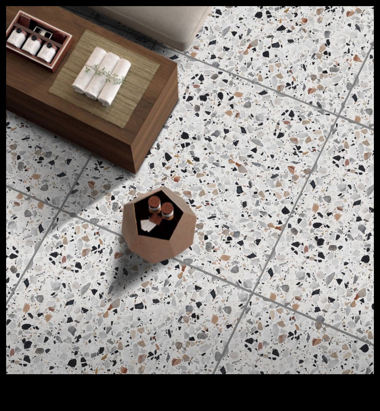 Modalități elegante de a folosi Terrazzo în decorul modern